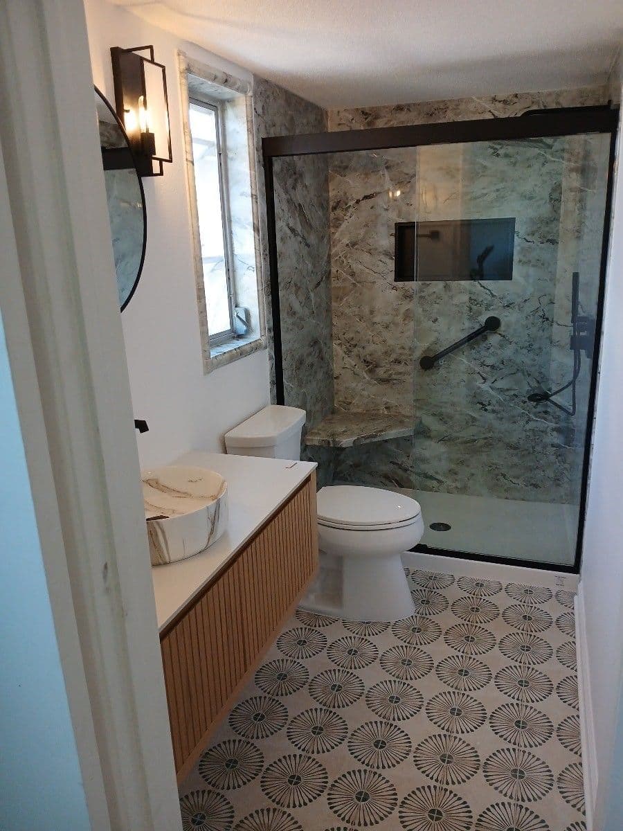 Modern Bathroom Remodel