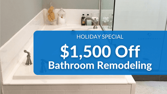 $1,500 Off Bathroom Remodel