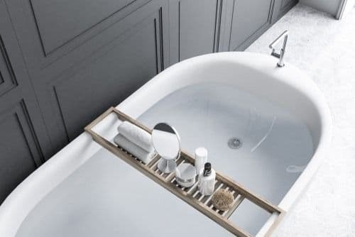 white tub