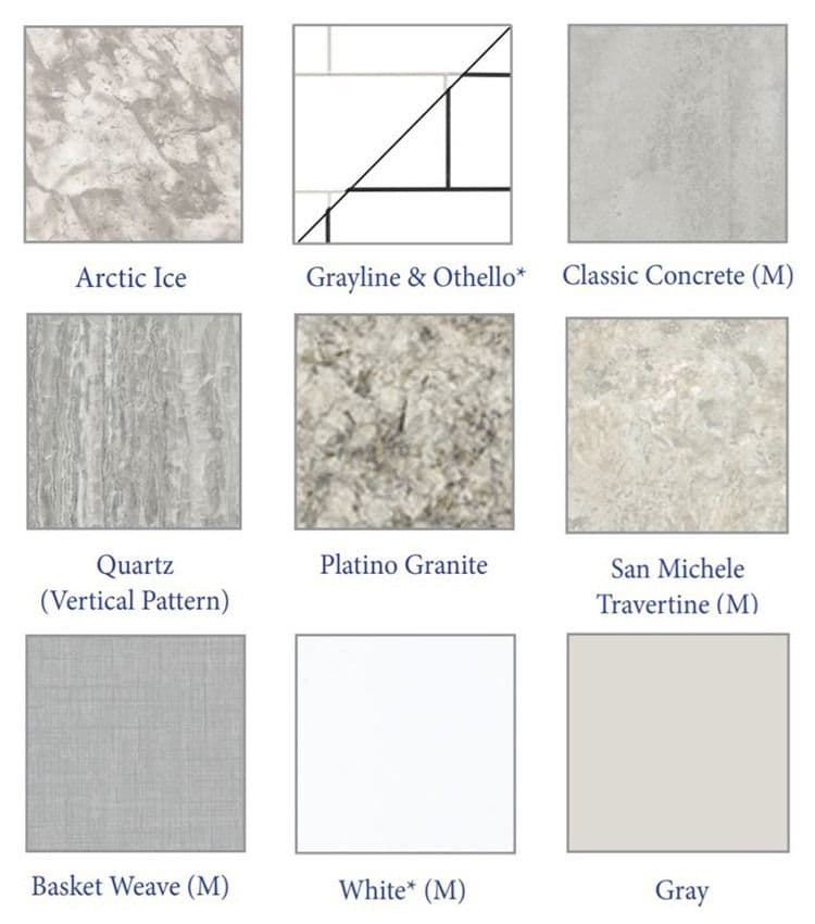 material selection gallery